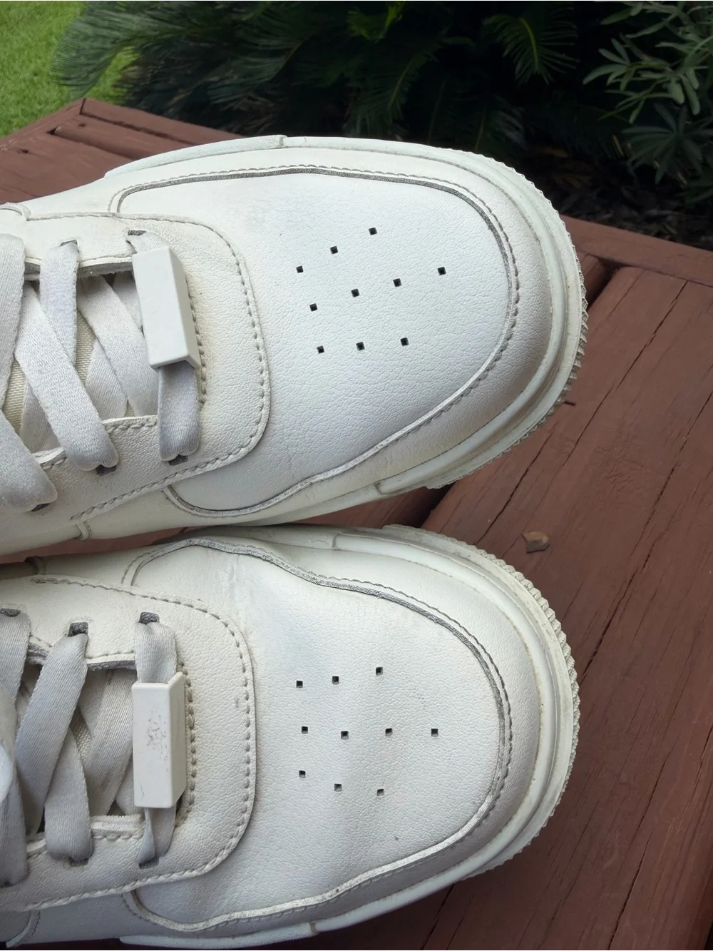 Nike Air Force 1 Pixel SE White Leopard Animal Print Sneakers Women’s 8.5